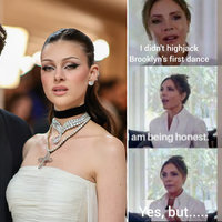 Victoria Beckham Dance Brooklyn Wedding Controversy image and meme examples.