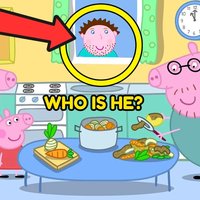 Who Is He meme depicting Peppa Pig.