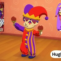 A screenshot of Hugh Morris from Tomodachi Life.