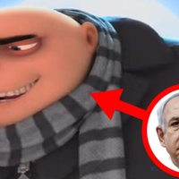 Big Yahu meme depicting an image of Gru from "Despicable Me" compared to an image of Benjamin Netanyahu.