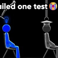 Bro Failed One Test meme.