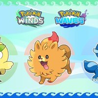 Pokémon Winds and Waves Starters image example.