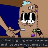 AI Free Tung Tung Tung Sahur Art image example.