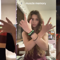 Junko Posing trend image examples from tiktok.