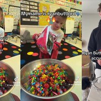 Ryan Buttlord meme and tiktok post examples.