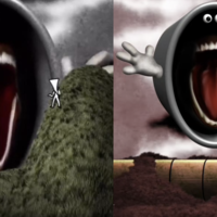 Screamber meme character image examples.