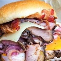 Arby's Meat Mountain meme and image example.