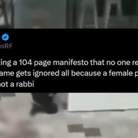 Female Cop Shot A Rabbi Near Pornhub Headquarters In Montreal image and tweet example.