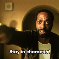 Stay In Character meme from Backrooms movie.