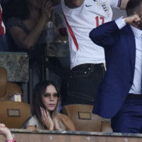 Unbothered Victoria Beckham meme example image.