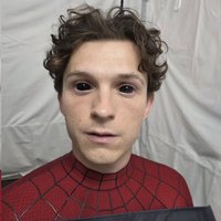 Tom Holland On Set