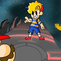 I'll Kick Your Butt In Smash Bros meme example image.