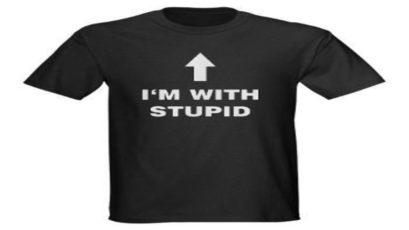 You, Sir, are and Idiot