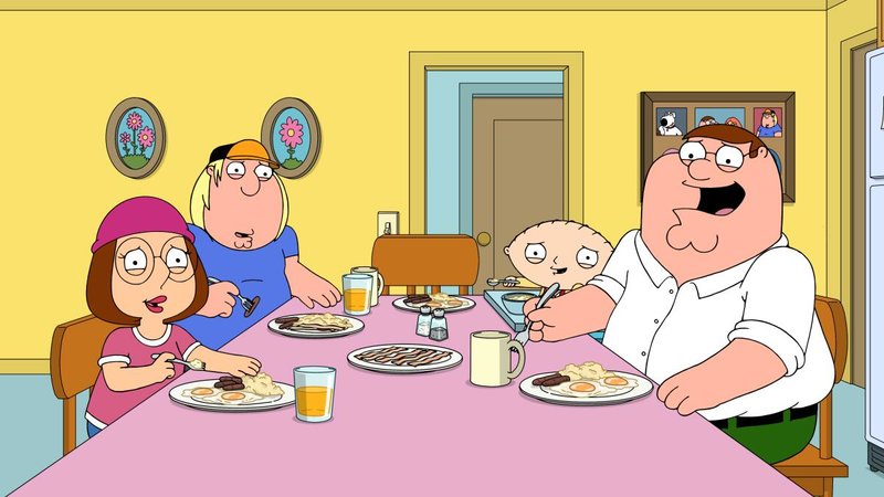 Family Guy Effect image example.