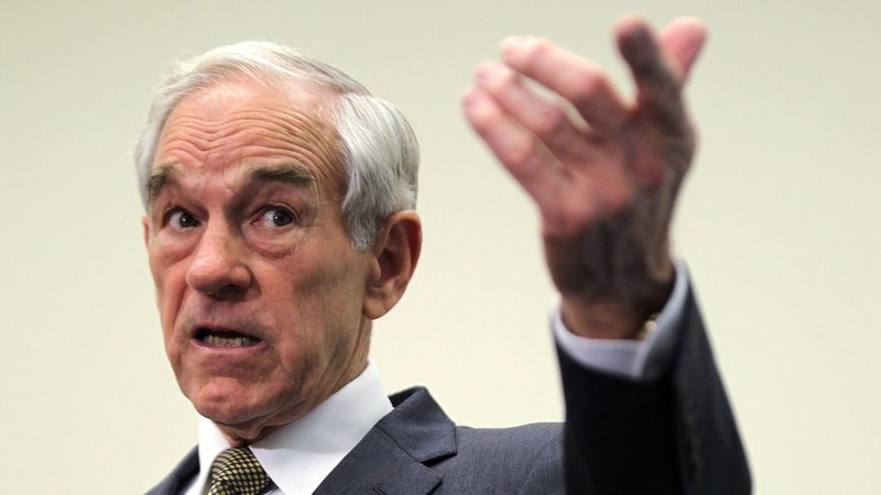 Ron Paul pointing