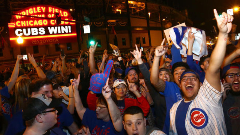 It's our time!  Chicago cubs world series, Chicago cubs fans