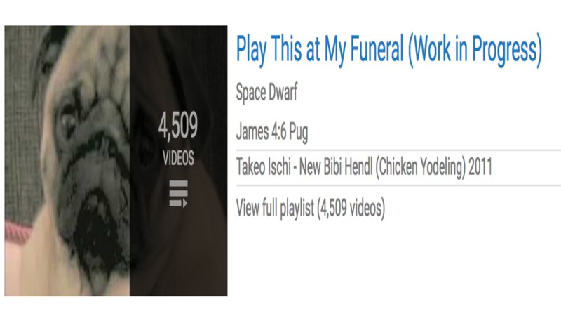 Play This at My Funeral