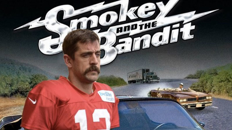 Aaron Rodgers’ Mustache