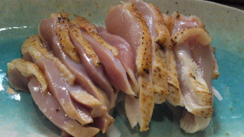 Medium Rare Chicken / Chicken Sashimi