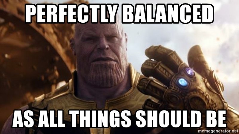 Perfectly Balanced