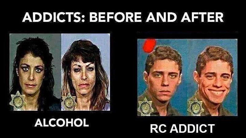 Addicts: Before and After