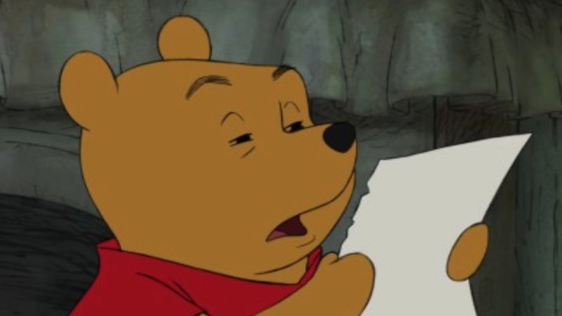 Winnie the Pooh Reading