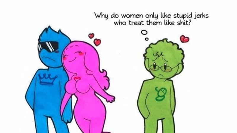 Why Do Women Only Like Stupid Jerks Who Treat Them Like Shit? Why Do Women Only Like Stupid Jerks Who Treat Them Like Shit?