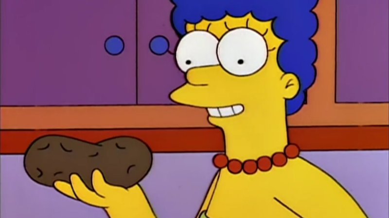 Marge Simpson's Neat Potato