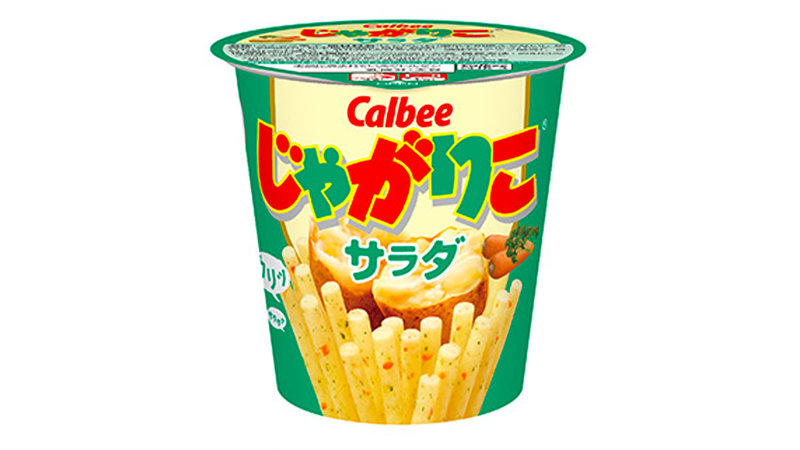 Box of Japanese potato snack Jagariko