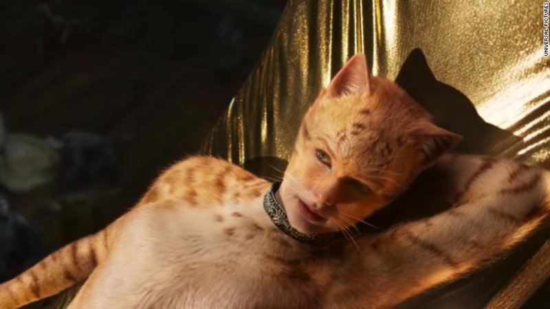 trend after supposed cut of cats film had cgi buttholes on the cats