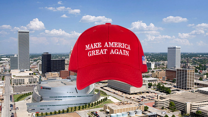 tulsa oklahoma city and make america great again