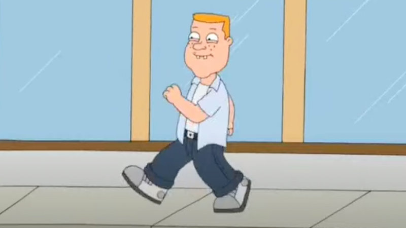 Sneakers O'Toole Sneakers O'Toole meme depicting the Family Guy character in sneakers.