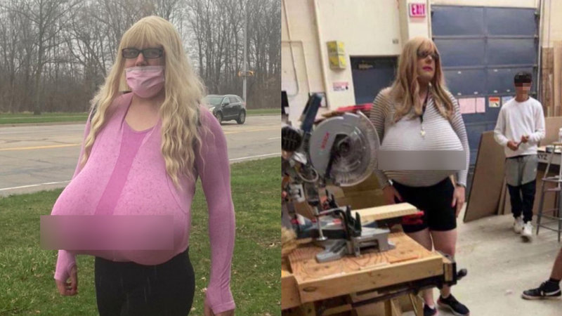 Ontario High School Teacher Prosthetic Boobs Controversy.