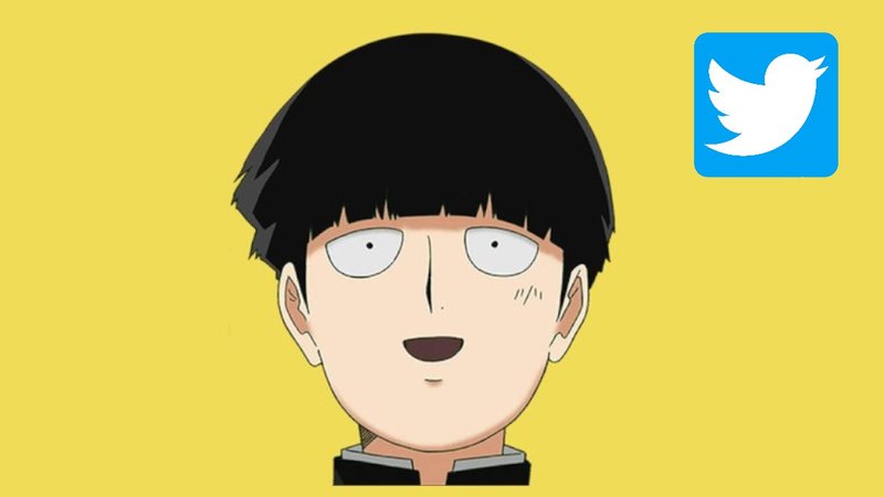 Nibellion twitter profile picture, depicting anime character Shigeo Kageyama, aka mob.