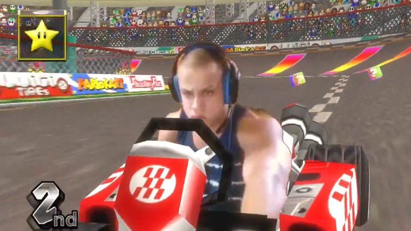 Mario Kart Racing tyler1 racing edit meme.