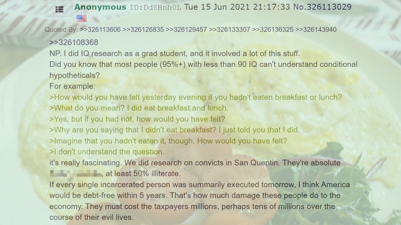 How Would You Have Felt If You Hadn't Eaten Breakfast greentext meme.