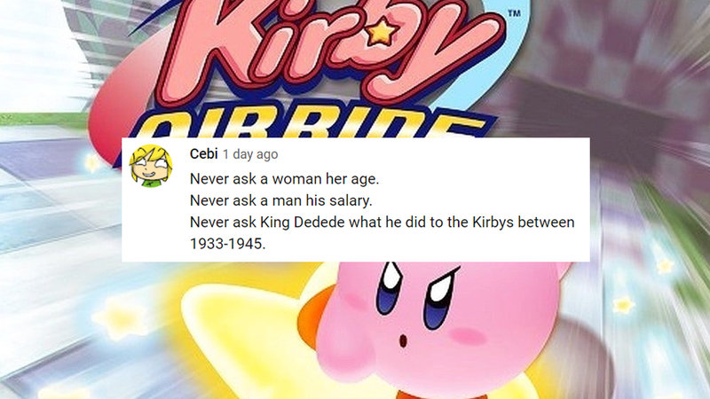 Kirby Air Ride Music: Item Bounce Comment Section