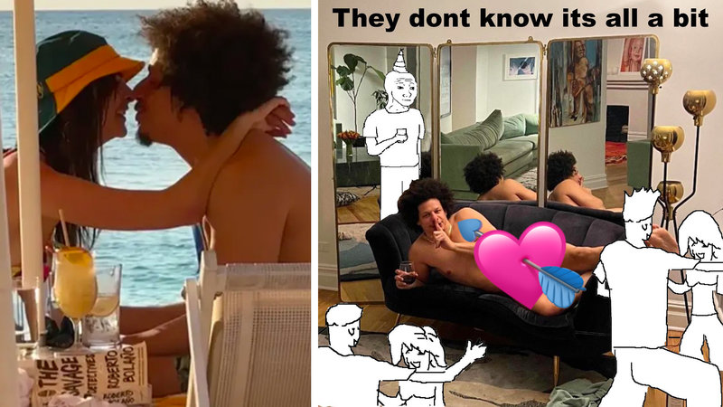 Eric Andre Emily Ratajkowski meme.