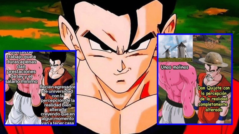 Gohan Con La Percepción De La Realidad Alterada / Gohan With His Perception Of Reality Altered meme.