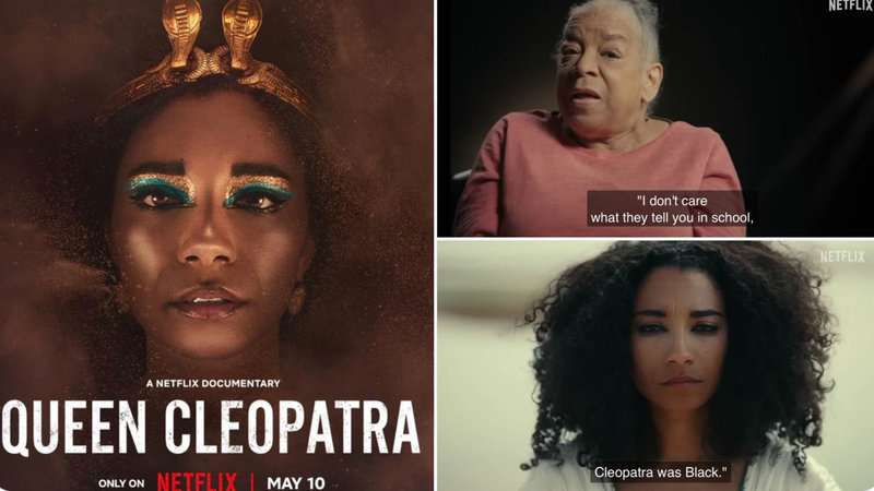 Netflix queen cleopatra documentary and controversy.