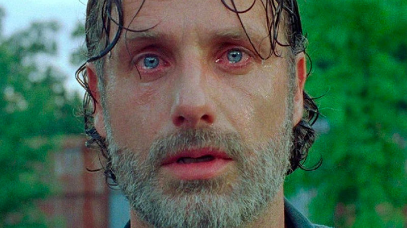 Rick Grimes Crying meme