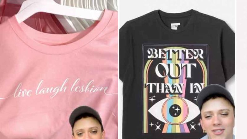 2023 target pride collection tiktok video examples.