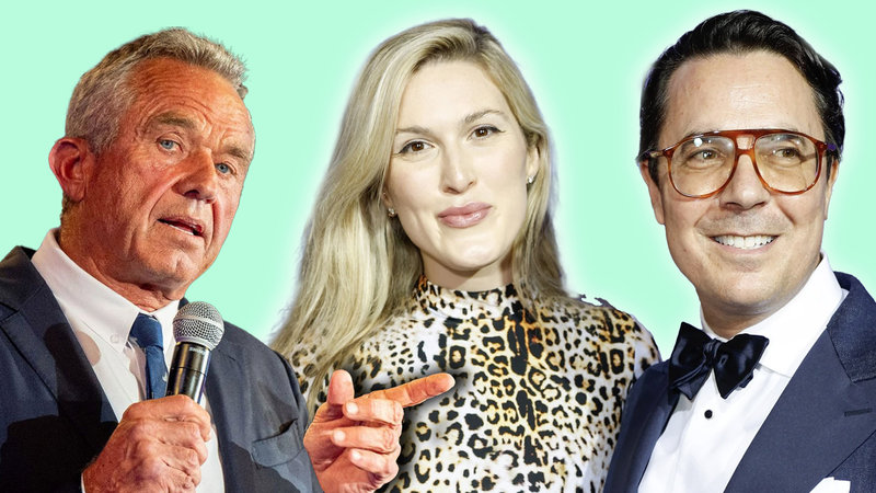 An image depicting RFK Jr and Olivia Nuzzi.