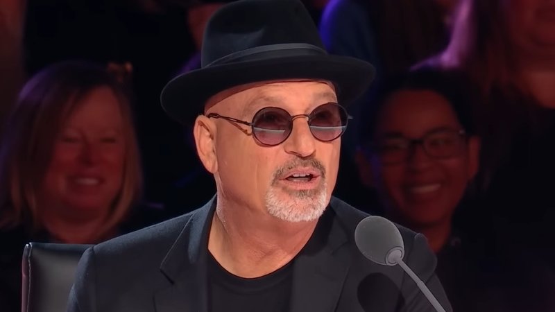 You Are The Youngest Person Ever meme depicting Howie Mandel on Canada's Got Talent.