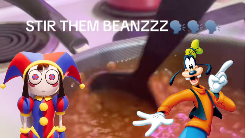 Stir Them Beans meme example.