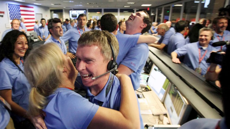 NASA Celebration Photograph meme format.