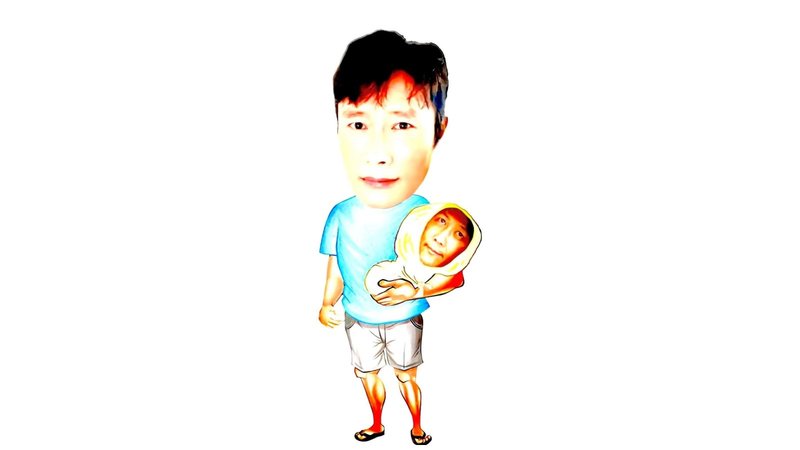 Papa Squid Game Papa Squid Game meme depicting Lee Byung-hun holding Lee Jung-jae.
