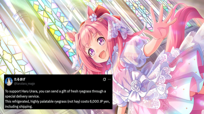 Ryegrass For Haru Urara Campaign