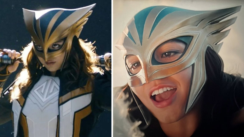 Hawkgirl Hawkgirl from Superman 2025 movie images.