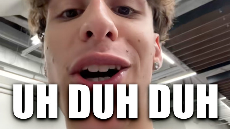 Uh Duh Duh slang and meme from TikTok image example.